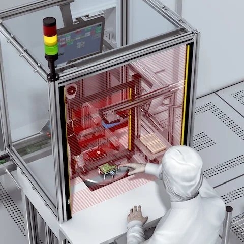 مستشعر مريض 1113227 C4C-EC01530A10000 أجهزة استشعار ستارة الضوء الآمن