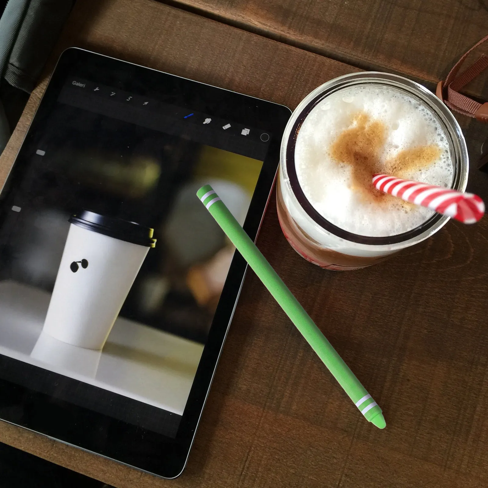 

2Pcs Capacitive Stylus Pen High Precision Silicone Touch Screen Digital Pen No Noise Smooth Grip Reduces Fingerprints Universal