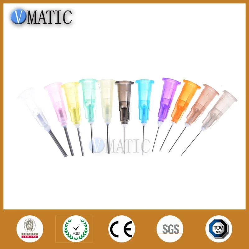 Free Shipping 100Pcs 24G Pinhead Dispensing Needles 1/2 Inch For Dispensing Machine Syringe Needle Metal Pinhead
