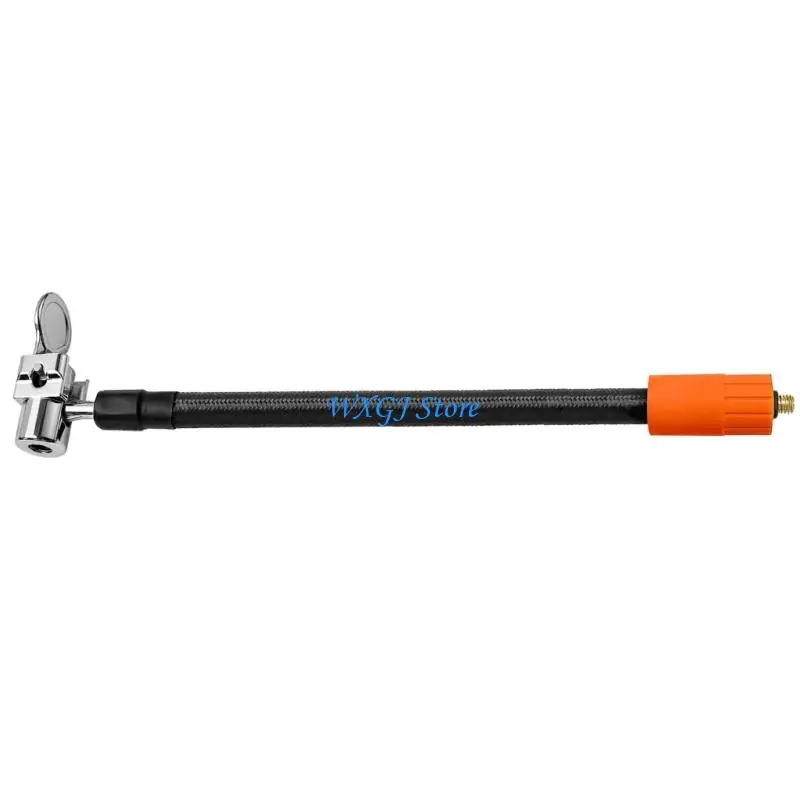 

37JE Silicone Tire Inflation Valves Tool Simple Lock System for Cycle Maintenance