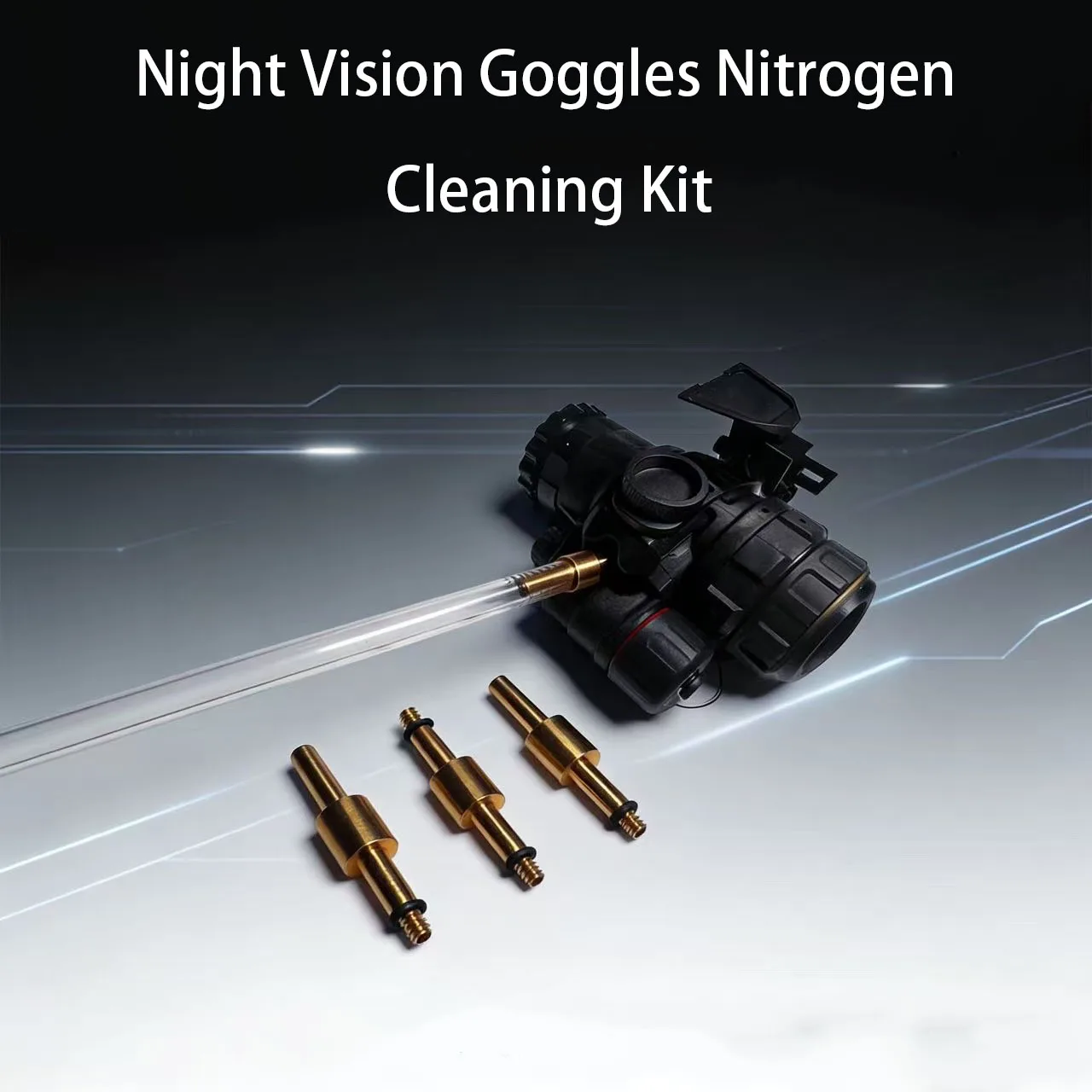 kit-de-remplacement-d'azote-pvs14-adaptateur-bouchon-de-remplissage-connecteur-buse-de-nettoyage-a-l'azote-pour-appareil-de-vision-nocturne-nvg-port-haut-de-gamme