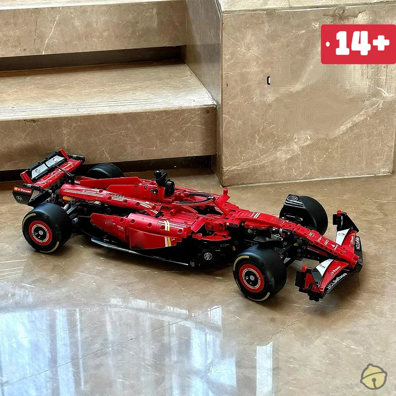 

В наличии, 1361 шт., гоночный автомобиль, механическая группа, сборная модель, настольное украшение, подарочная коллекция для взрослых, совместимая с 42207