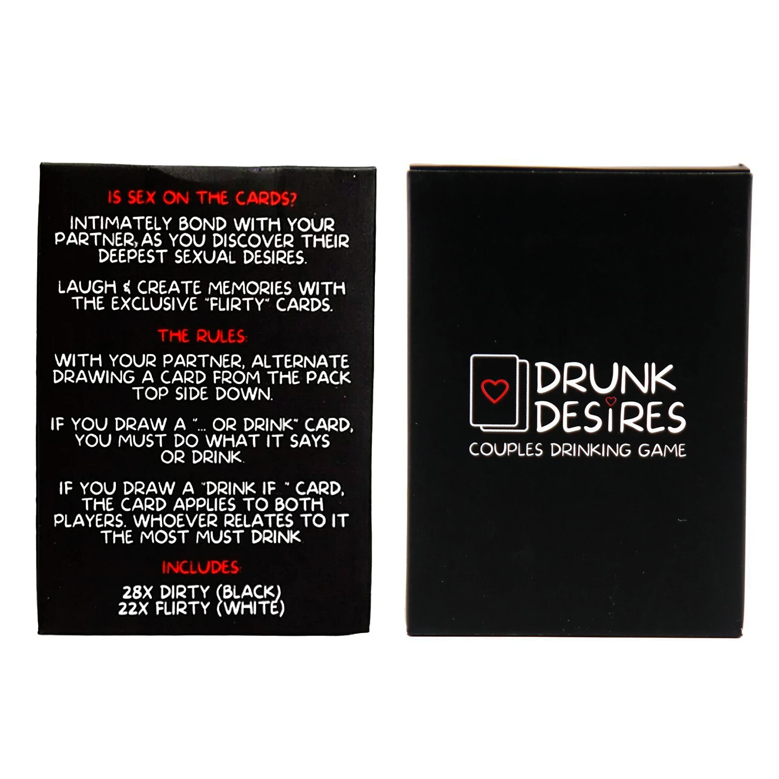 Drunk Lovers Couples Drinking Game Tarot Cards Deck Board Game For Anniversary