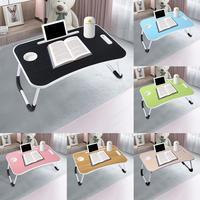 Foldable Laptop Bed Table Non-Slip Lap Standing Desk Laptop Holder for Bed Sofa Couch Laptop Bed Tray for Study Reading Writing