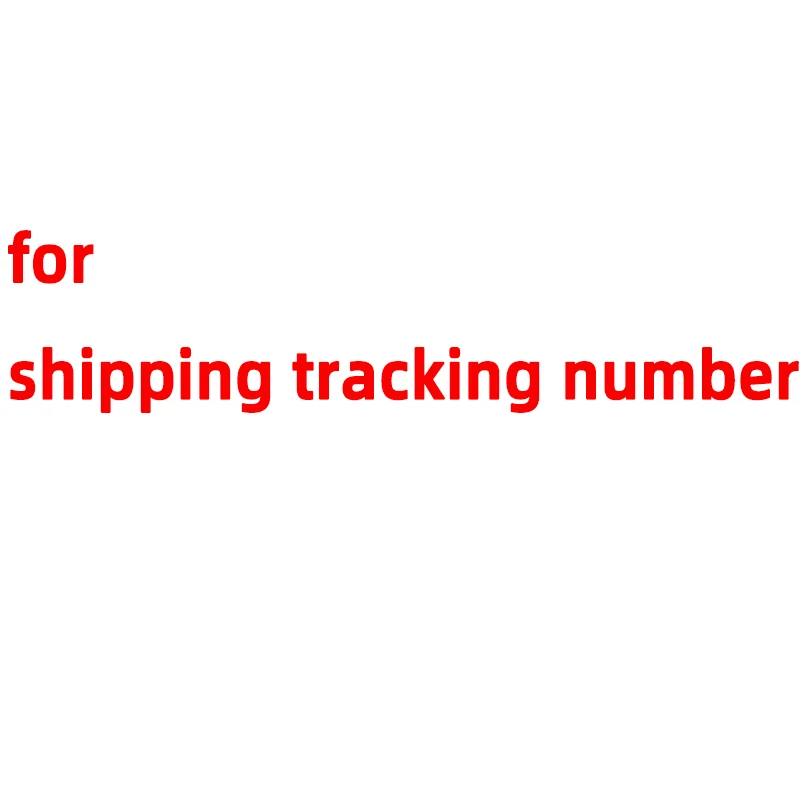 for Shipping tracking number link.