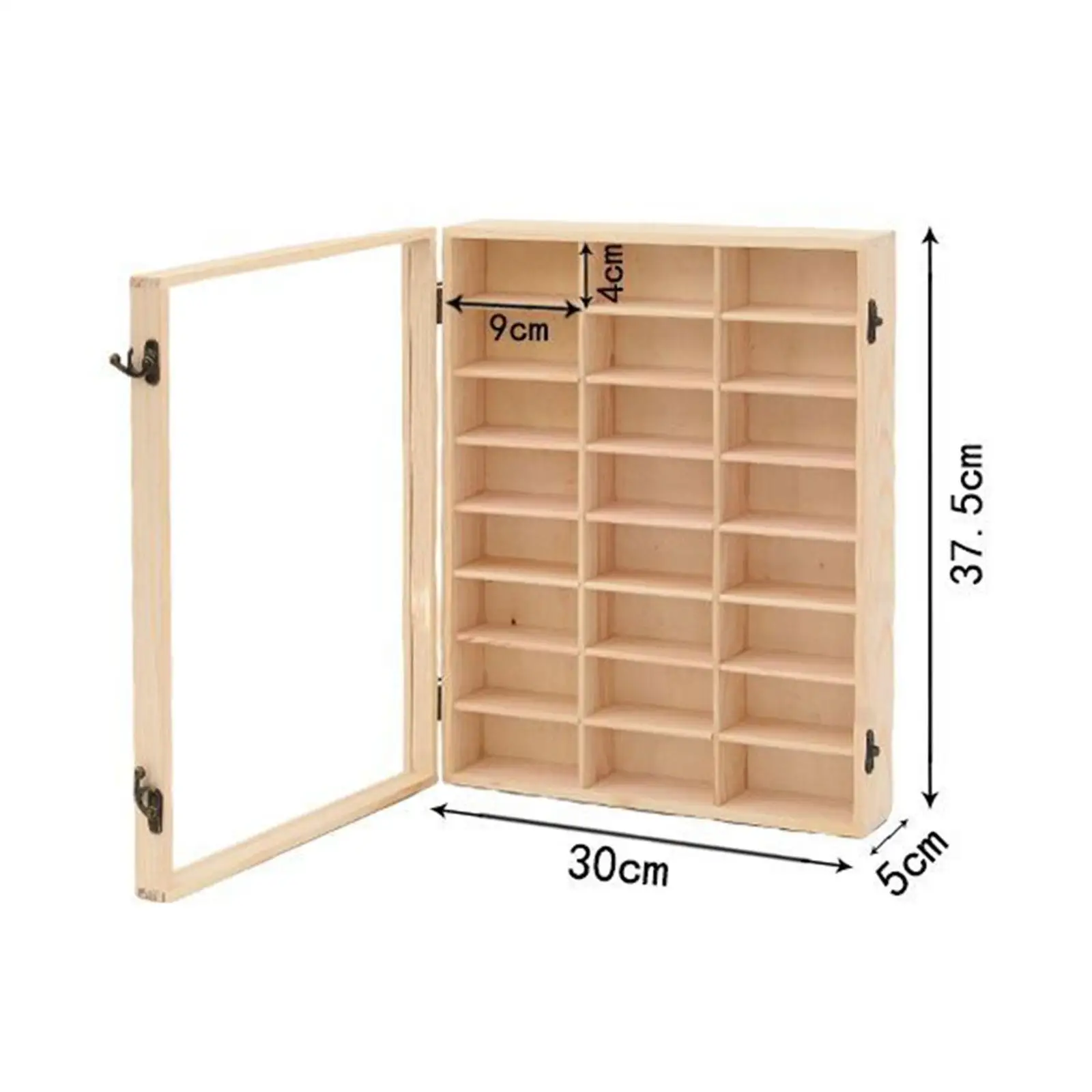 لعبة خشبية لعرض السيارة، رف عرض عملي متعدد الشبكات قابل للجمع #6