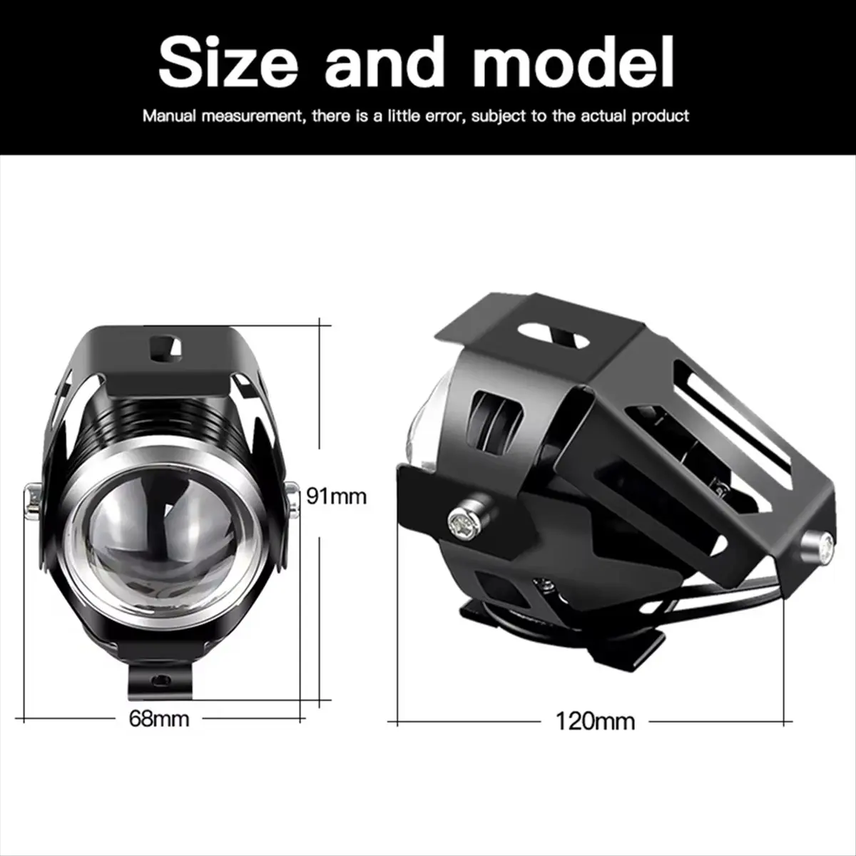 ●Motorcycle U5 Headlamp Spotlights Fog Head Light for XLV 600 650 700 TRANSALP NX 650 650 XRV650 300EX-A57M