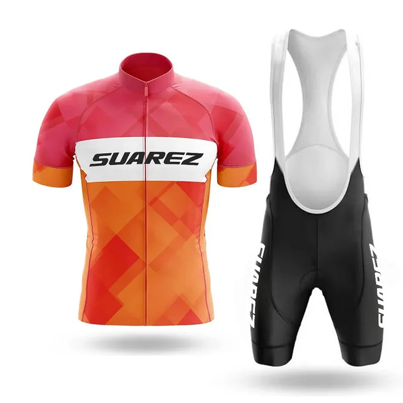 Ropa de ciclismo suarez, ropa de ciclismo de verano para MTB, camiseta de ciclismo transpirable de manga corta, ropa de ciclismo de manga corta para hombre