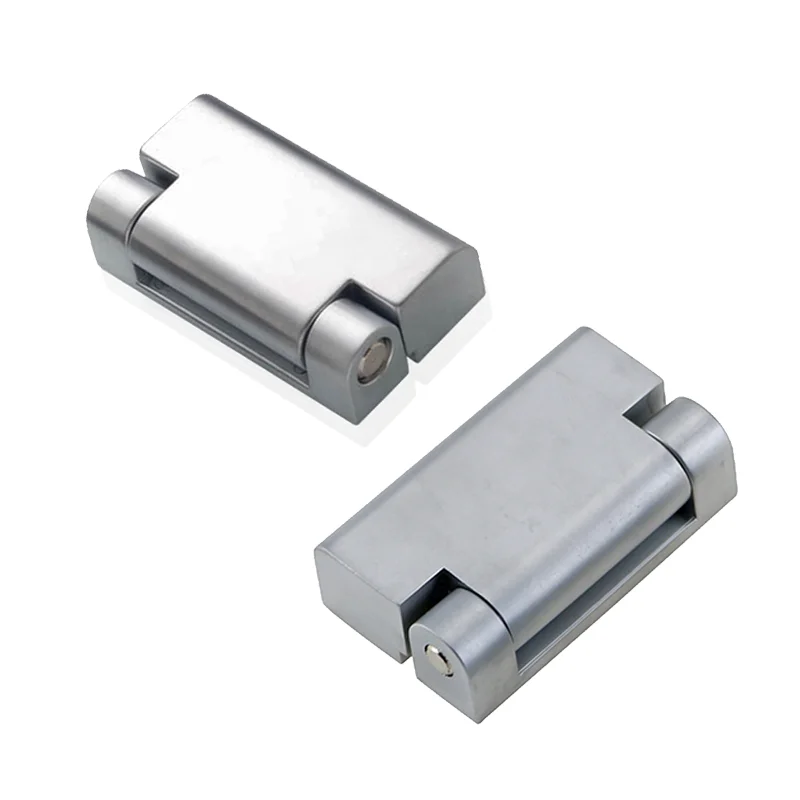 2pcs Industrial Strength Zinc Alloy Angle Hinge for Sheet Metal Box Cabinet Door Rotating Mechanism in Electrical Equipment