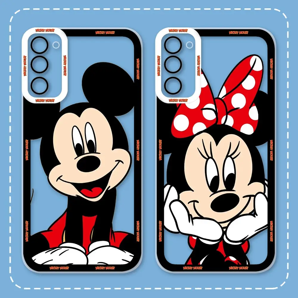 M-Mickey Mouse Cartoon Clear Case For Infinix Note 40 30 30I 12 VIP 12G96 11 10 Smart 8 7 TECNO POVA 6 5 4 3 Pro Case Cover Capa