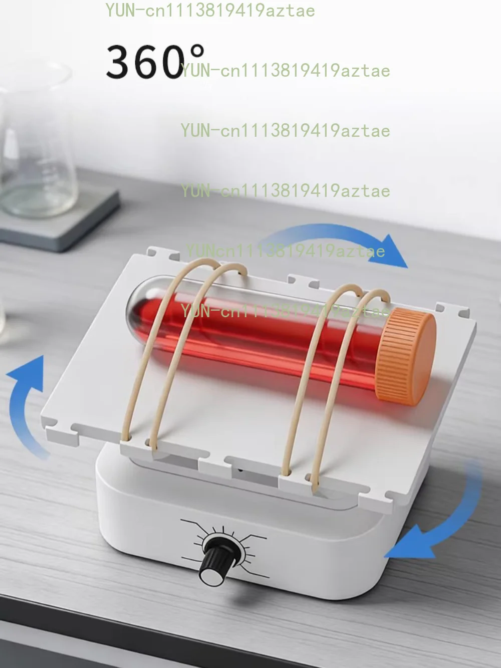 Mini Desktop Lab Orbital Shaker 360° Rotating Mixer 30-120RPM Adjustable Speed Type-C Powered