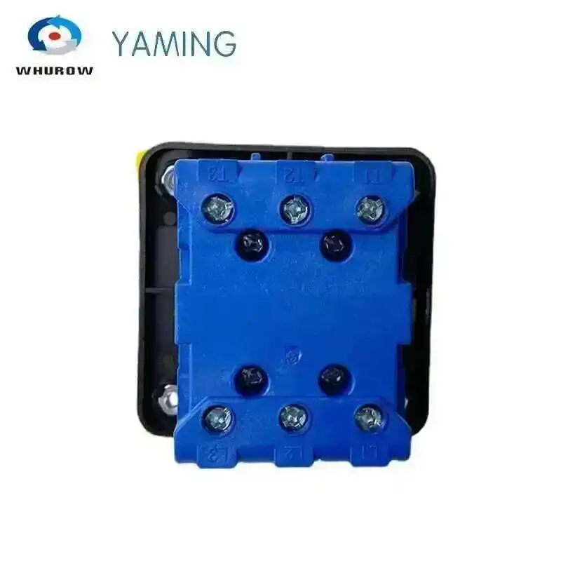 YMD11 3P 690V 25/32/40/63/80/100A Isolator Switch Padlock Disconnect Selector With ON-OFF Panel Power Control Replace LW30