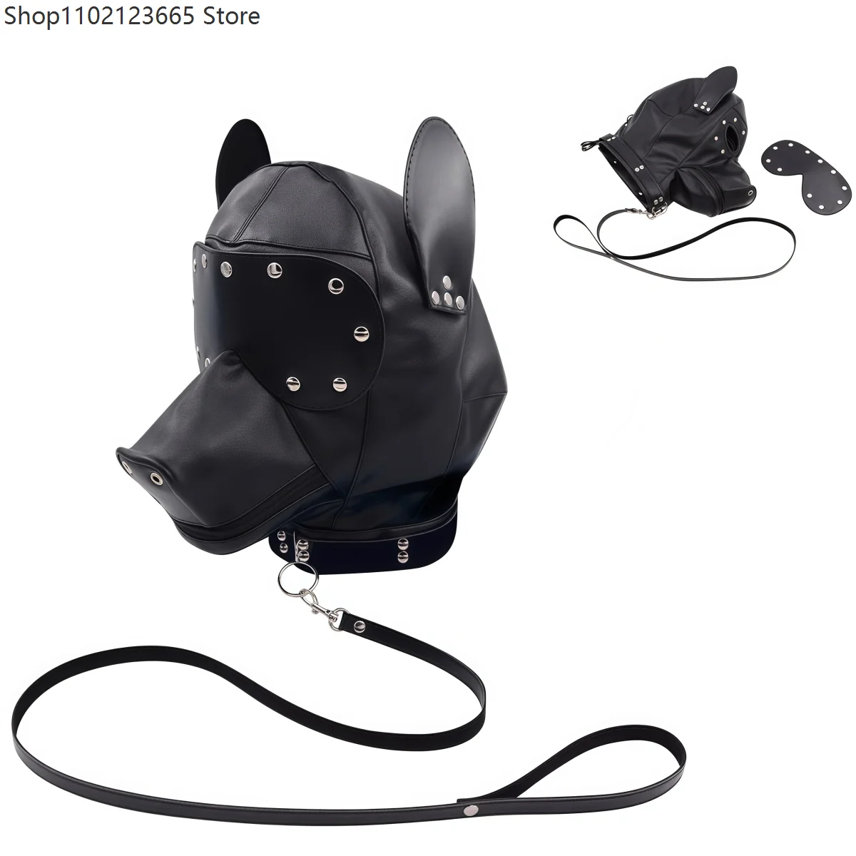 

Unisex Fun Mask Dog Head Cover Halloween Party Cosplay Masks Anime Headgear Carnival Costume Props Nightclub Dance Mask Dress Up