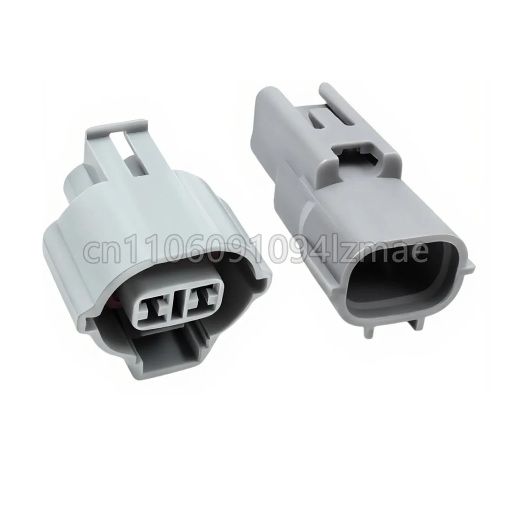 2-poliger grauer Auto-Kunststoffgehäuse-Kabelstecker, wasserdichte Kabelbuchse 7223-1324-40 7282-8120-40 MG640864-5 90980-11168 – Detail 2