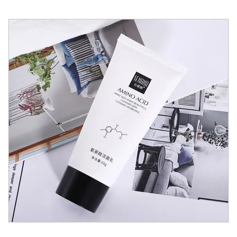 SENANA Amino Acid Face Cleanser Moisturizing Brightening Hydrating Oil-Control Nourishing Skin Care Facial Cleaning Tools