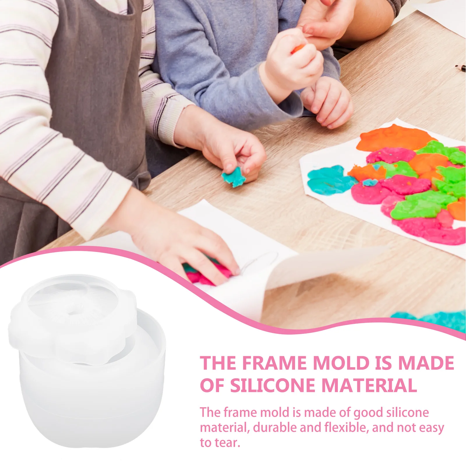 

DIY Silicone Mold Storage Box Jewelry Jar Transparent Casting Shape Epoxy Resin Supplies Container Crafts Kitchen
