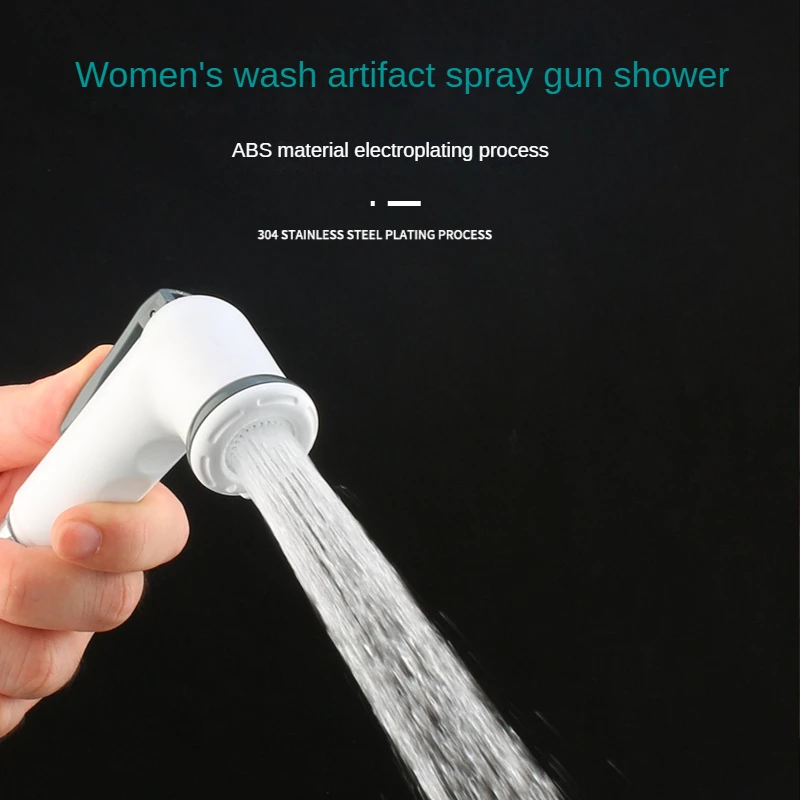 1pcs Bathroom Cleaning Rinsing Women Washers Bathroom Toilet Spray Shower Head Nozzle Body Cleaning Tools