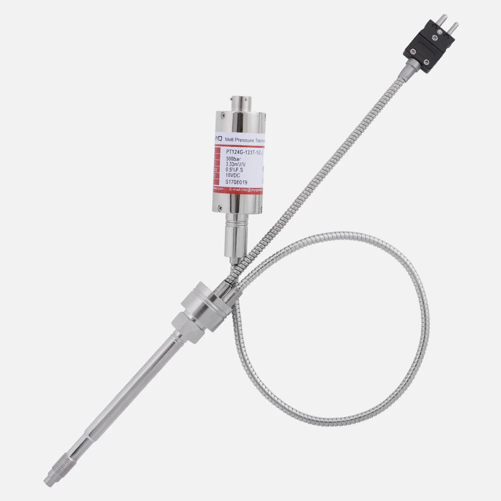 

0-3.5 MPa to 0-150MPa 0.5%FS Accuracy High Temperature Melt Pressure Transducer Transmitter