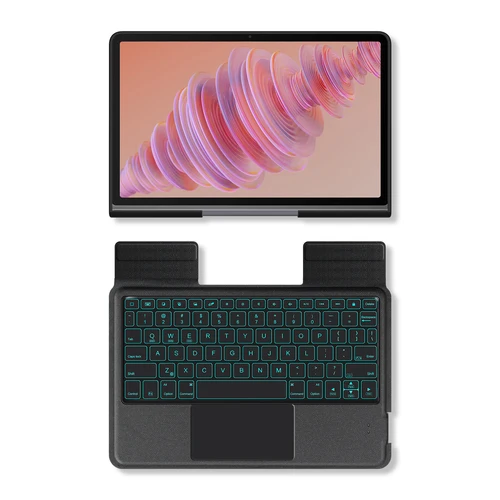 Imagen 2 del producto Teclado para Lenovo Tab Plus 11,5 pulgadas 2024 Xiaoxin Pad Studio 11,5 ""TB351FU funda mágica para teclado inteligente TouchPad retroiluminación