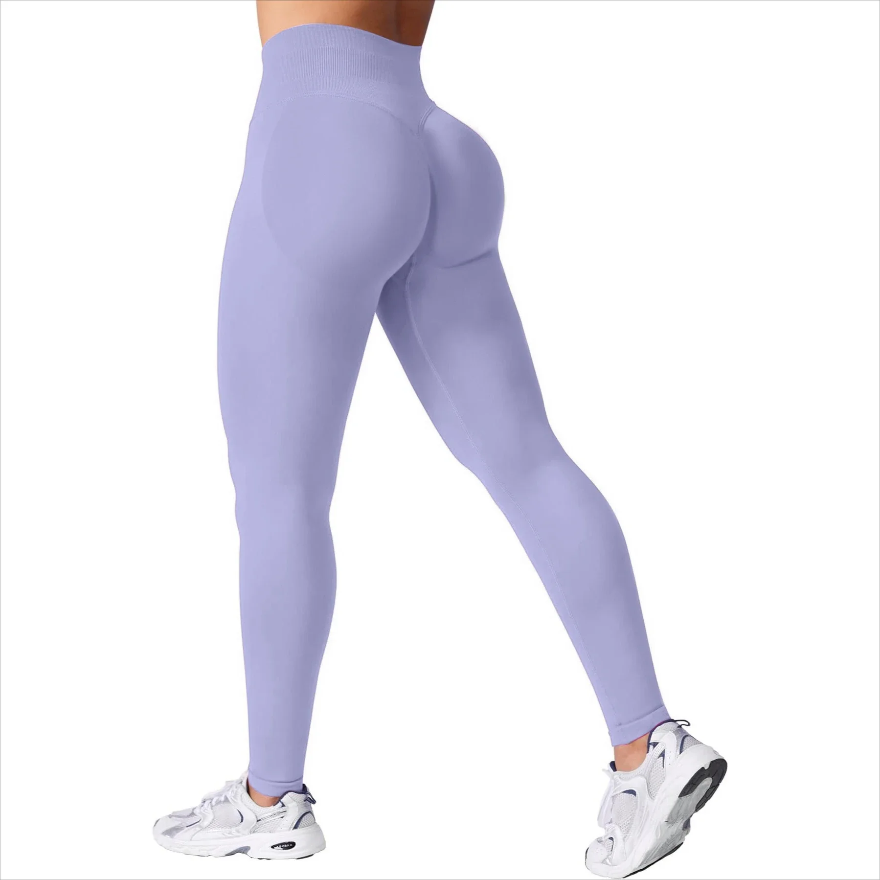 

High Waisted Yoga Pants for Women - Tummy Control Seamless Workout Leggings for Squat Proof & Butt Lifting Training, Gym Fitness
