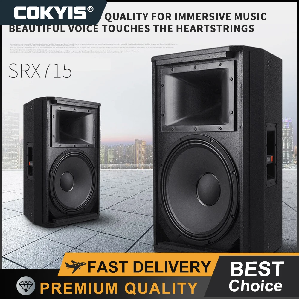 Hot Sale Single 15inch SRX715 speaker professional stage performance loudspeakers high power outdoor speaker