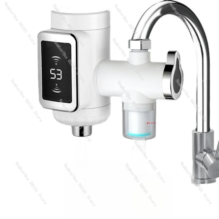 

Electric faucet kitchen model quick heating instant installation-free