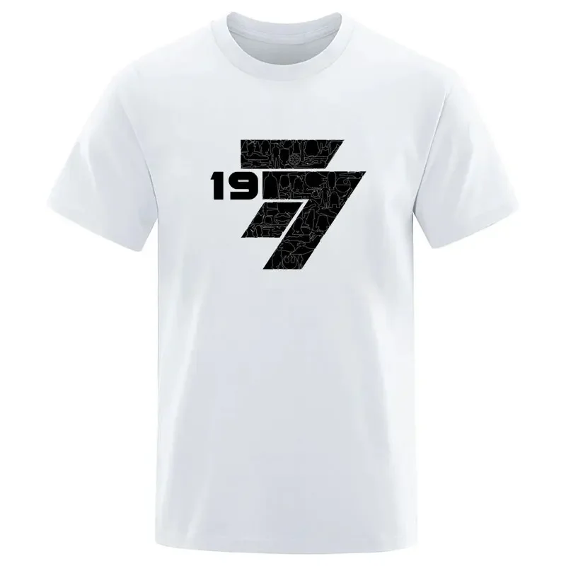 May 25 1977 Birth gift T-shirt Men\'s Harajuku top Fashion classic Unique vintage brand T-shirt Vintage streetwear Birthday gift