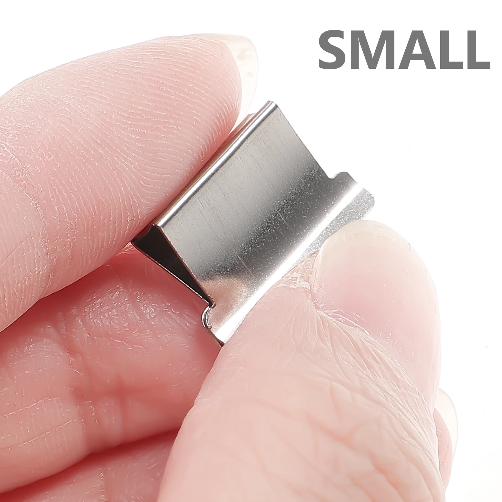 

200pcs Binder Clips Metal Document Organizer Wear Resistant Refill Clam Clips Office Supplies Stationery School Accessories