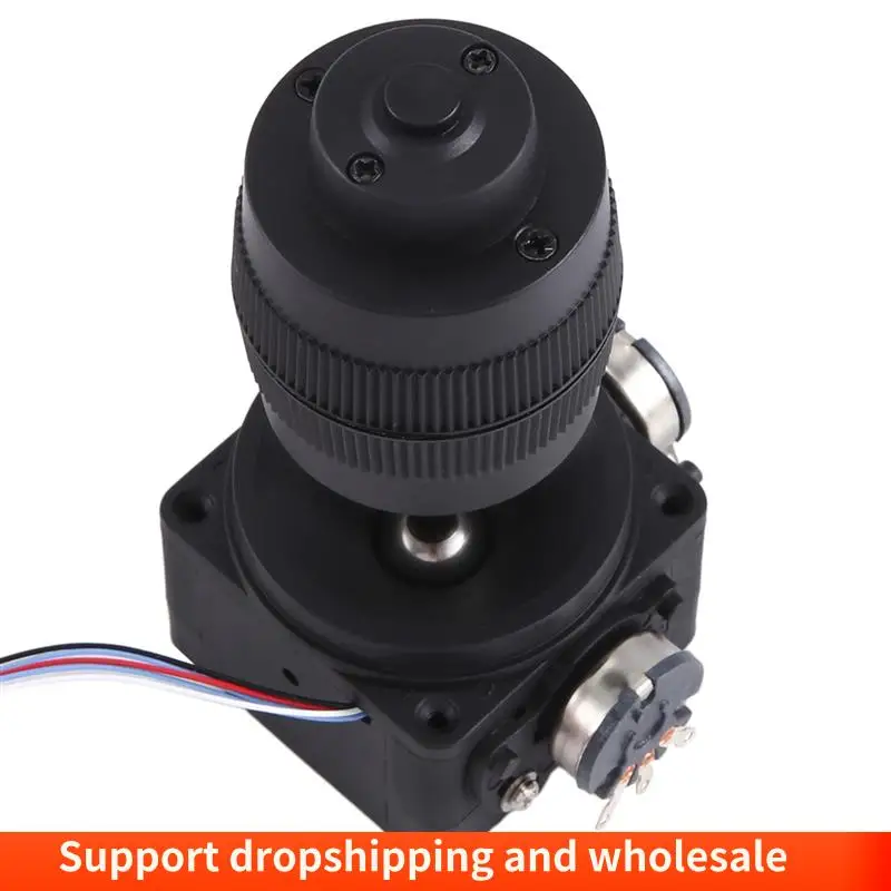 Pulsante potenziometro joystick a 4 assi AA86 per controller ZY-D400A-R2 5K 4D con cavo per installazione semplice industriale Facile da usare