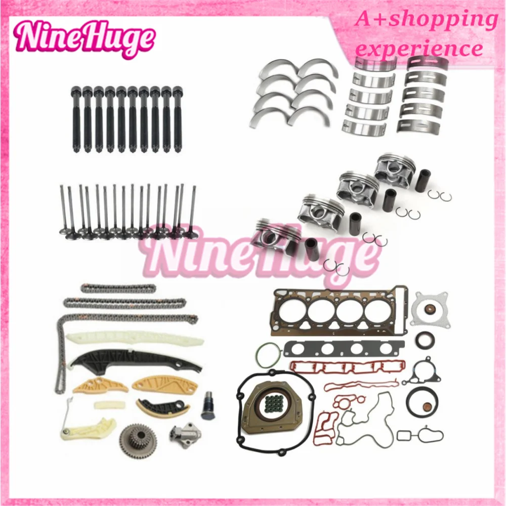 Engine Overhaul Rebuild Kit EA888 for VW GTI Audi A3 A4 A5 Q5 Passat Golf Skoda 2.0 TFSI CDN CCZ CCTA 21mm Pin Bolt 06H198401D