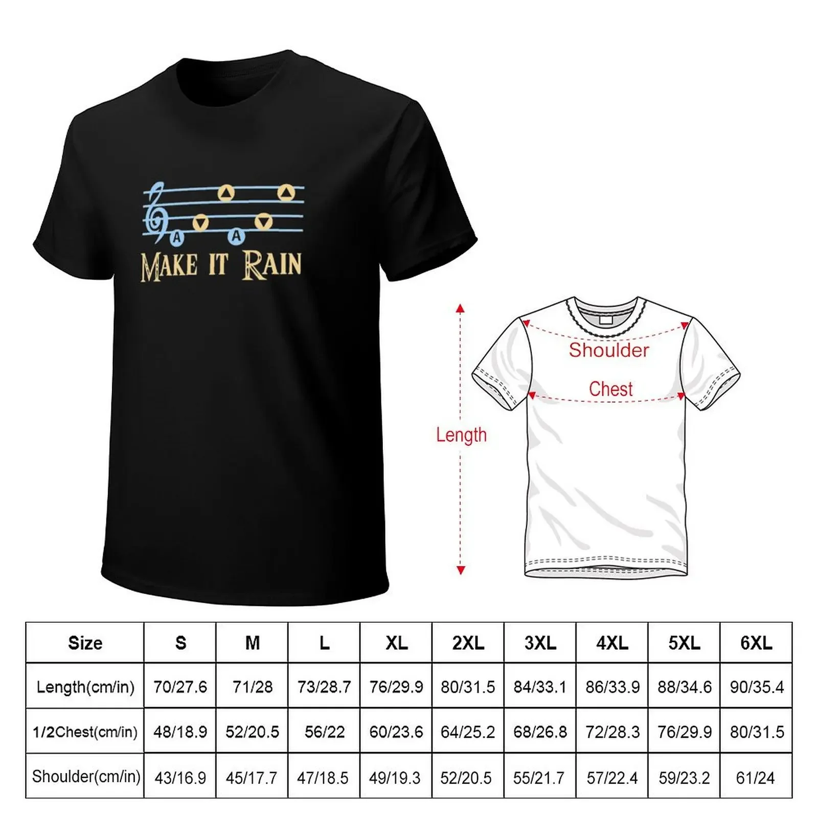 Make It Rain Legend 0f.Zelda Legend 0f.Zelda - T-shirt shirts graphic tees korean fashion cute clothes mens graphic t-shirts