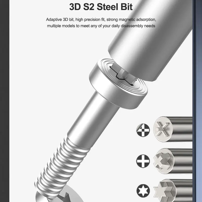 RELIFE RL-726A 3D Torque Screwdriver Anti-slip Prevent Over-force Slippage for Mobile Phone and Tablet Computer Repair Tools ﻿