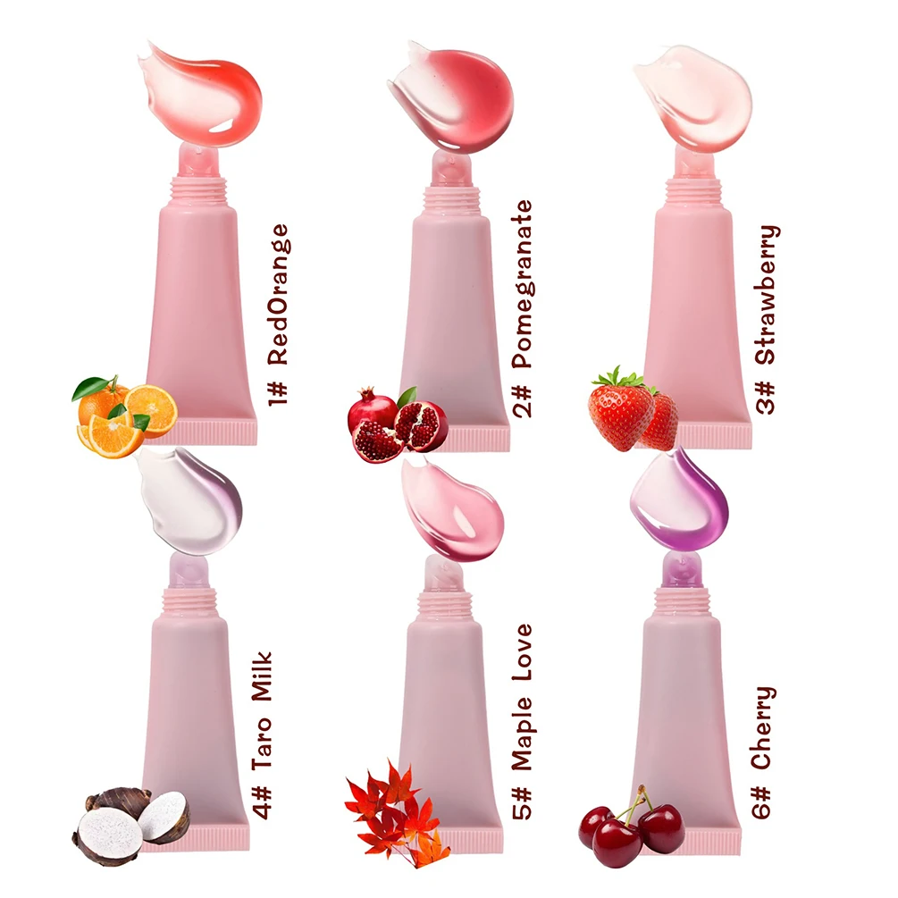 Custom Logo Camellia Lip Balm Pigment Long Lasting Waterproof Repair Moisturizing Anti-Aging Peptide Private Label Makeup Vegan
