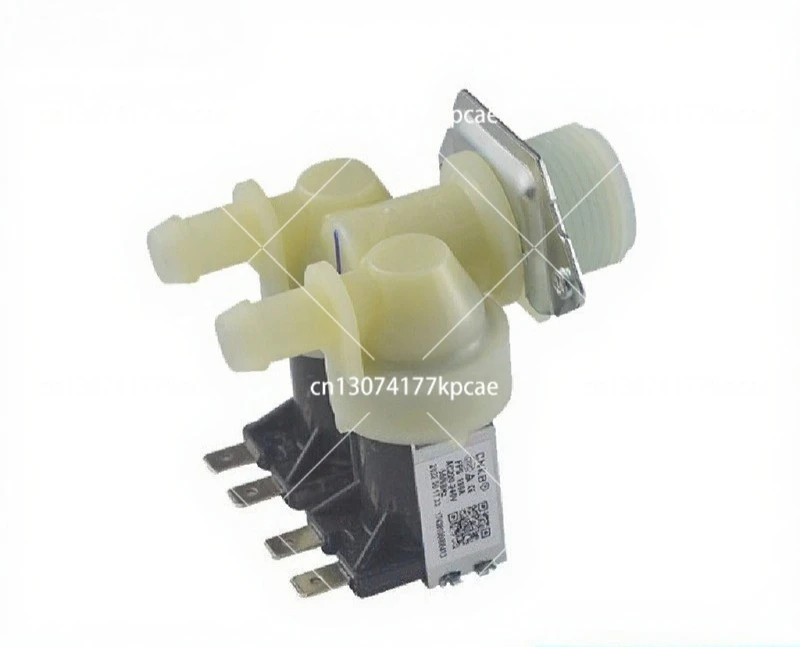 Double-head inlet solenoid valve for drum washing machine compatible with major brands FPS180A replacement part