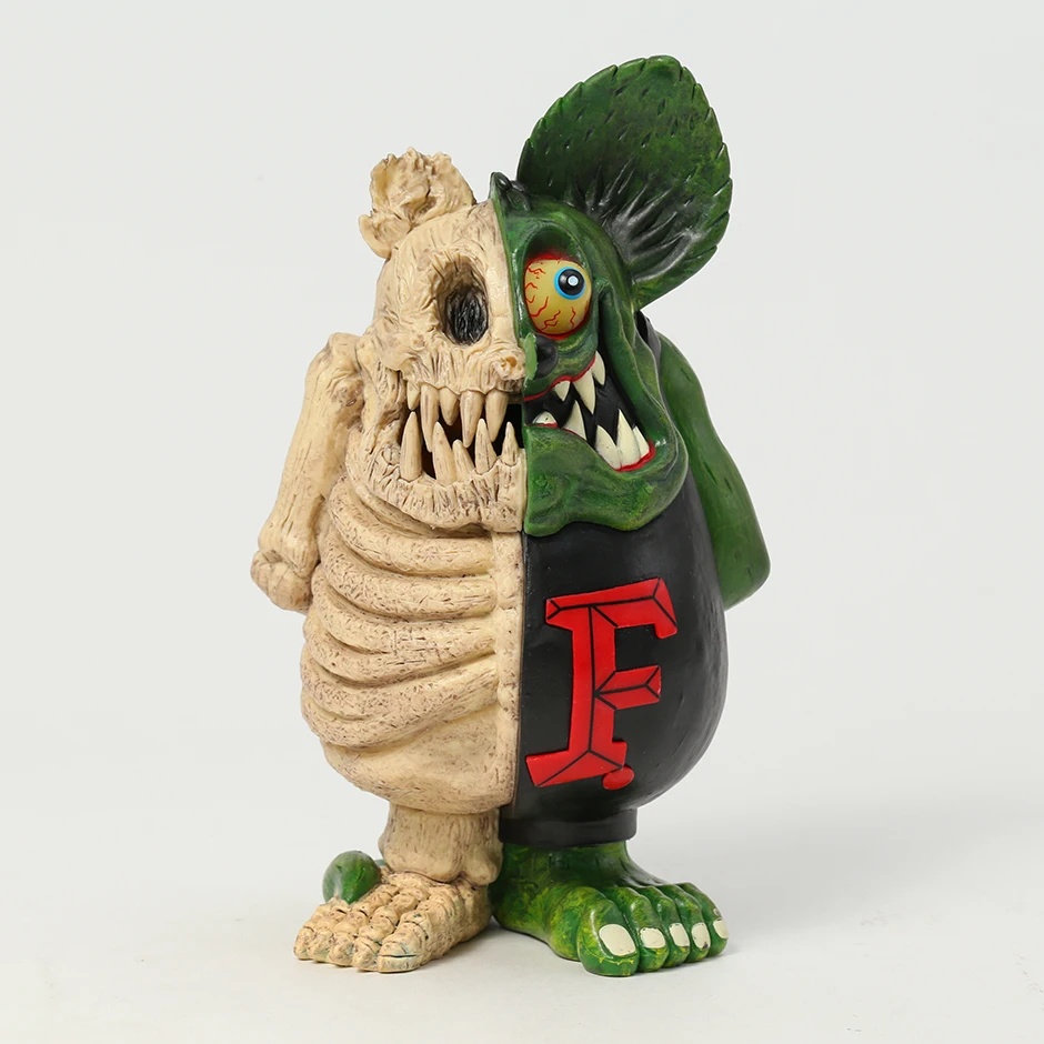 ラットフィンク RatFink フィギュア 白 スケルトンラットフィンク 7 