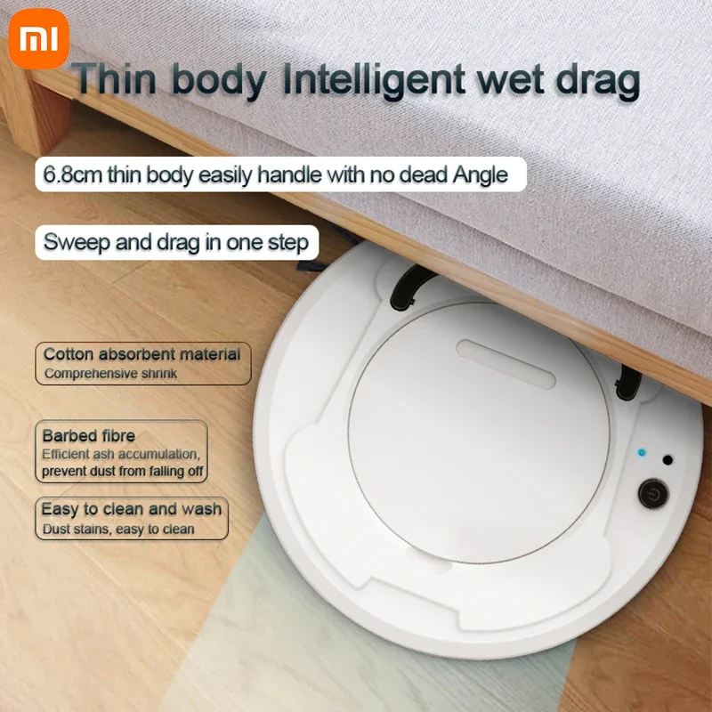 XIAOMI Robot Vacuum Intelligent Multiple Cleaning Modes Smart Sweeping Robot Vacuum Cleaner Dry Wet Mopping Intelligent Robot