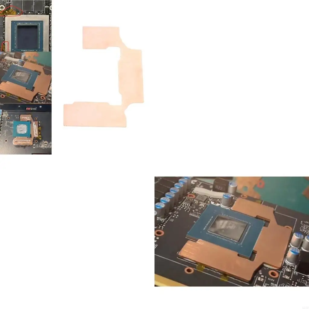 462E GPU Nickel Plated Copper Heatsink 3060ti 3070ti Down 15-40 Degree