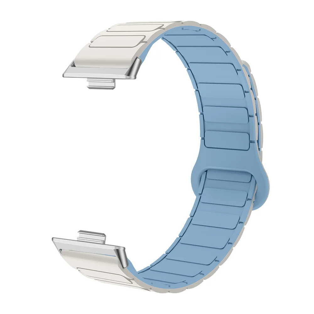 

Quick Release Magnetic Loop Band For Huawei Watch Fit 3 Bracelet Armor Style Lightweight Silicone Sport Smart Strap Man Woman