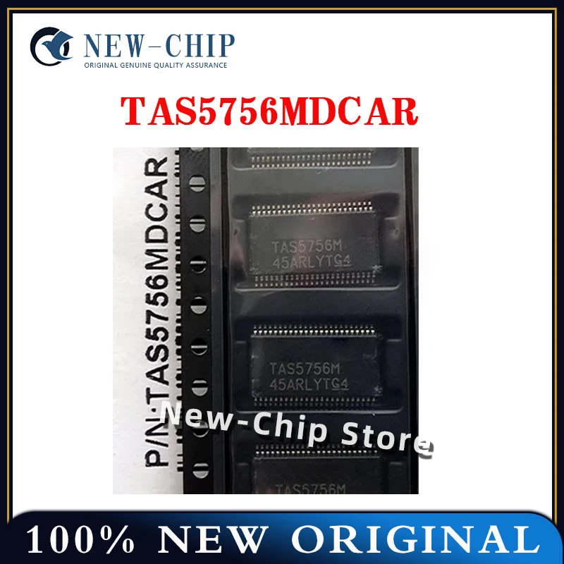 

5PCS-100PCS/LOT TAS5756MDCAR TAS5756 TSSOP-48 New Original