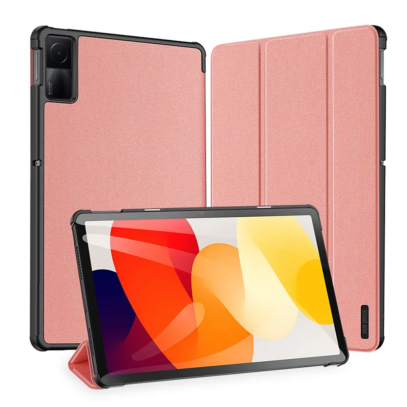 Para Redmi Pad SE Tablet funda protectora Pad 2 Tablet funda protectora tres pliegues funda anticaída
