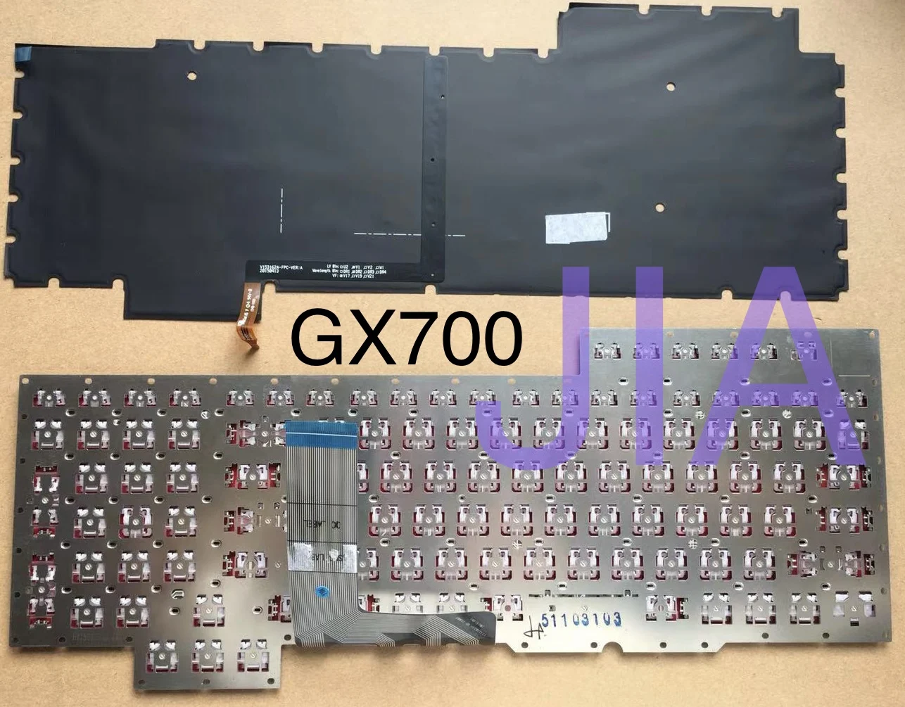 Backlit Laptop Keyboard for ASUS GX700 GX700V GX700VO GX700VO-VS74K G701V G701VO G701VI G701VIK Series