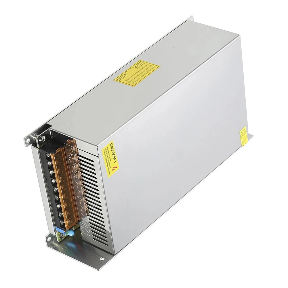 AC to DC 24V 30A Regulated LED Driver Power Supply 720W Transformer Converter with Built-in Cooling Fan and Temperature Sensor