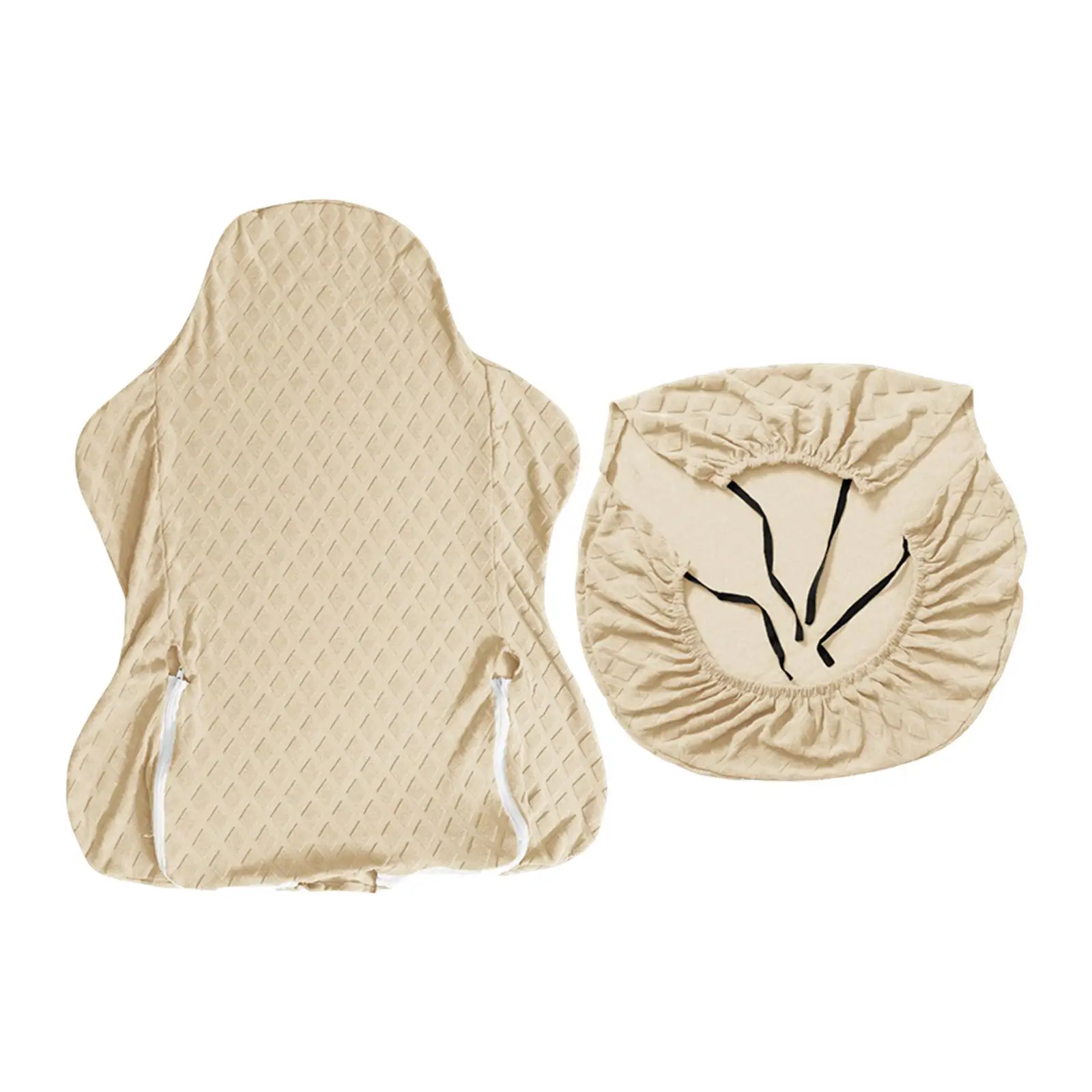 Racing Computer Chair Slipcover Stretch Protector Water Repellent Accessories Soft Breathable Rotating Armchair Covers Durable