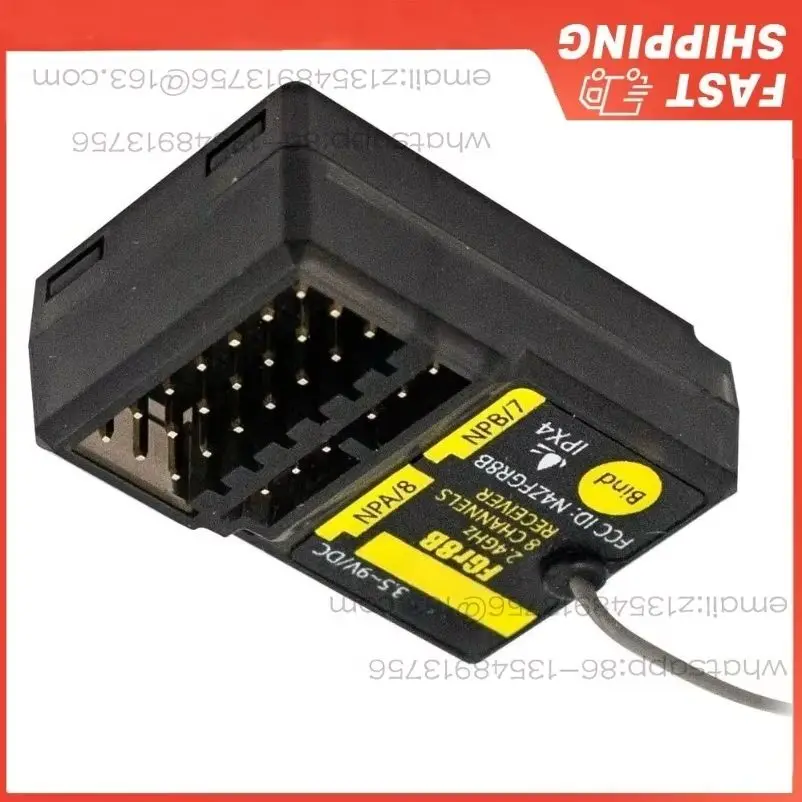FGR8B PWM/ PPM/ i-bus Output 2.4GHz 8CH Receiver for AFHDS3 Transmitters RF Modules PL18/ NB4 /NB4 Lite/ FRM302 NB4 PRO