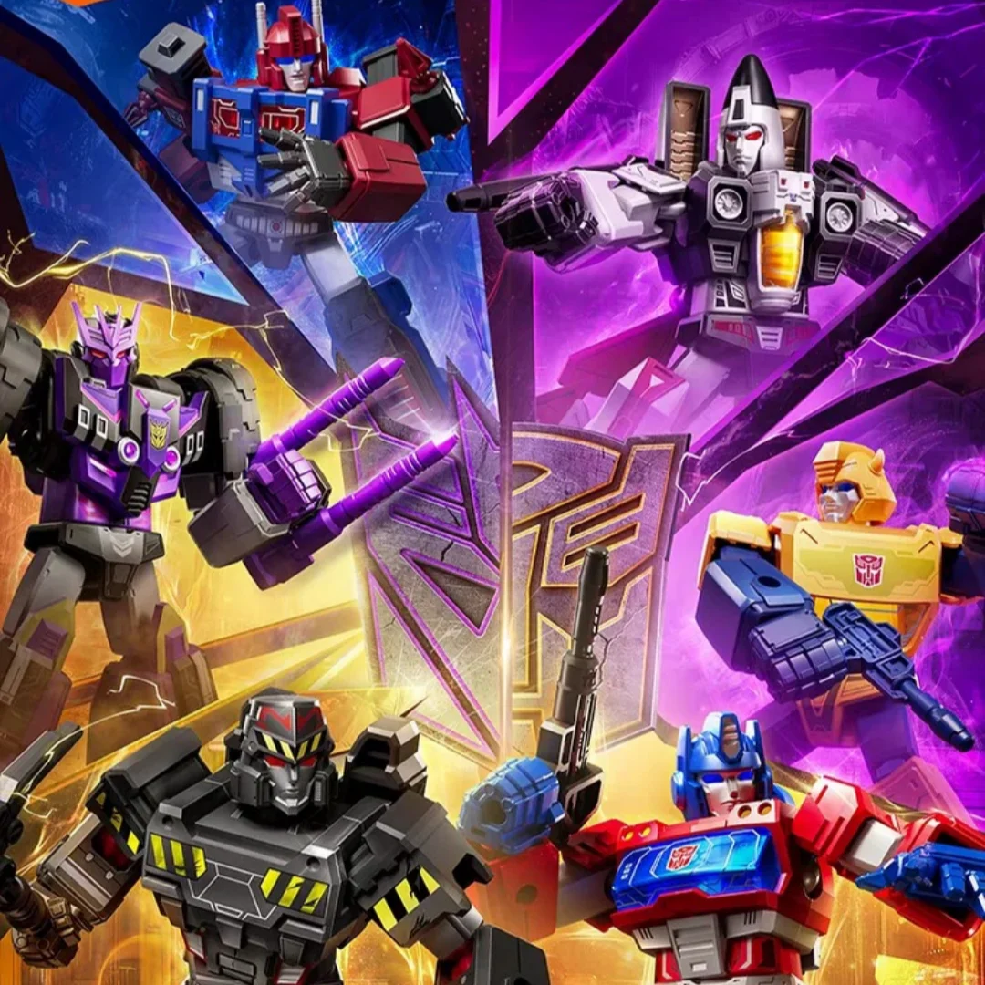 Original Blokees Transformation Robot Shining Version Optimus Prime Megatron Ultra Magnus Tarn Action Figure Building Block Gift