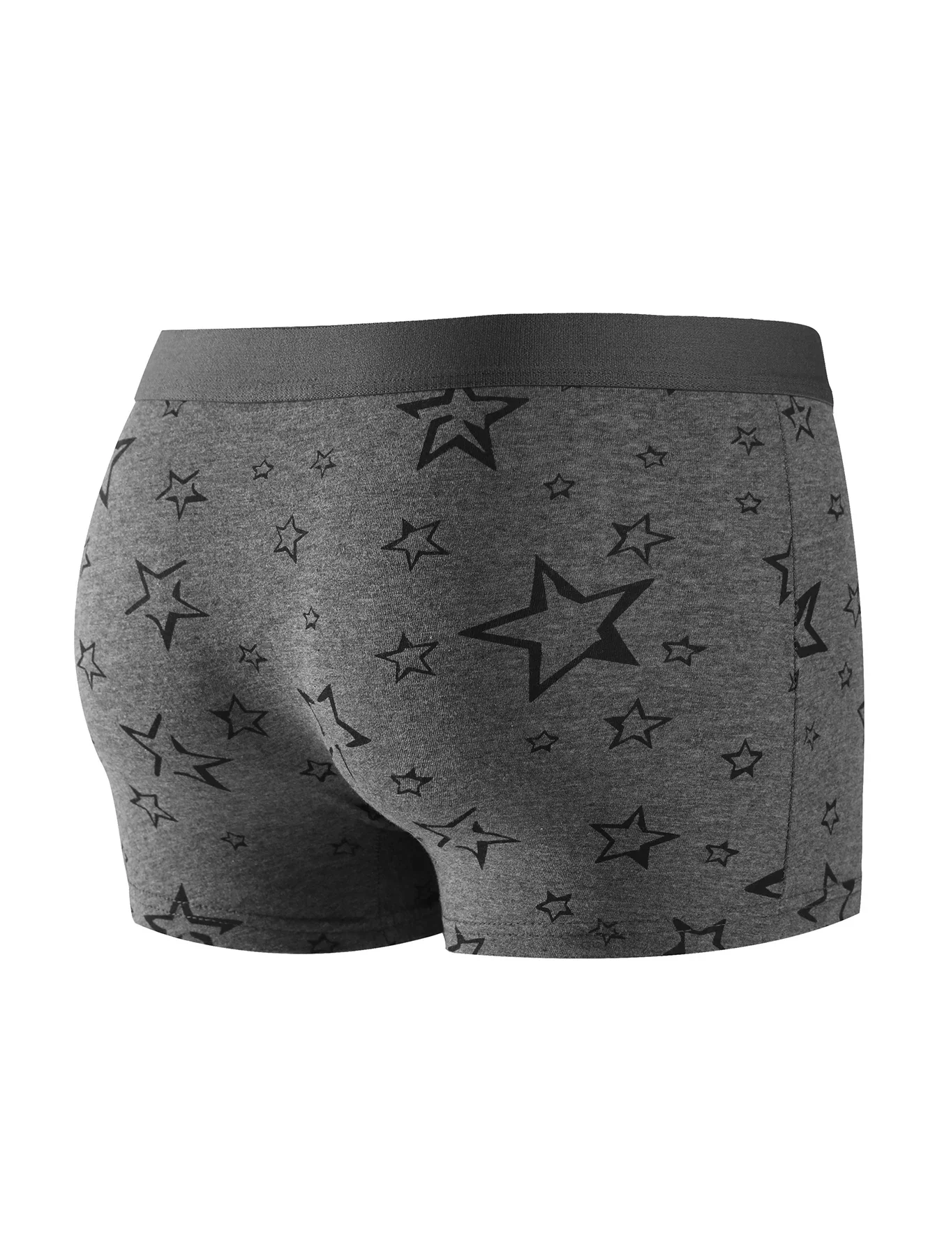 4pcs men's underwear boxer panties, comfortable, trendy, fashionable, soft breathable, hot-selling high-quality men's panties