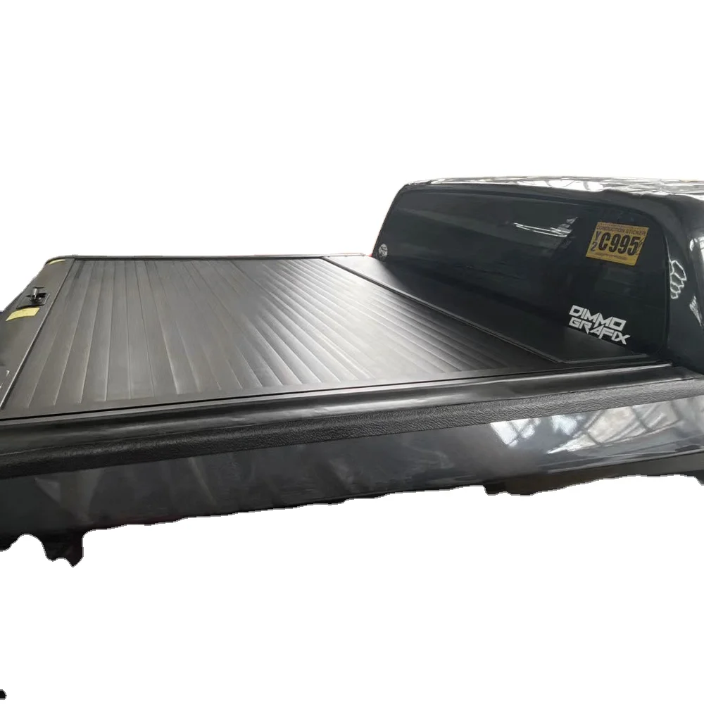 

KQX Wholesale Price High Quality 4x4 Pickup Aluminum Retractable Pickup Truck Tonneau Cover for Isuzu D-Max 2015-ON