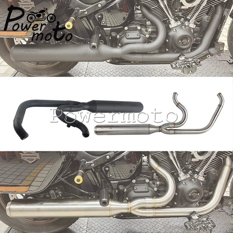 

Выхлопная система Big Bore Stepped 1 3/4" - 2" (2-в-1) полной длины из нержавеющей стали 304 с глушителем для Harley Low Rider ST FXLRST