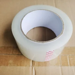 1 Piece 48mm x 75m Super Bond Transparent BOPP Packaging Adhesive Carton Sealing Clear Box Shipping Tape