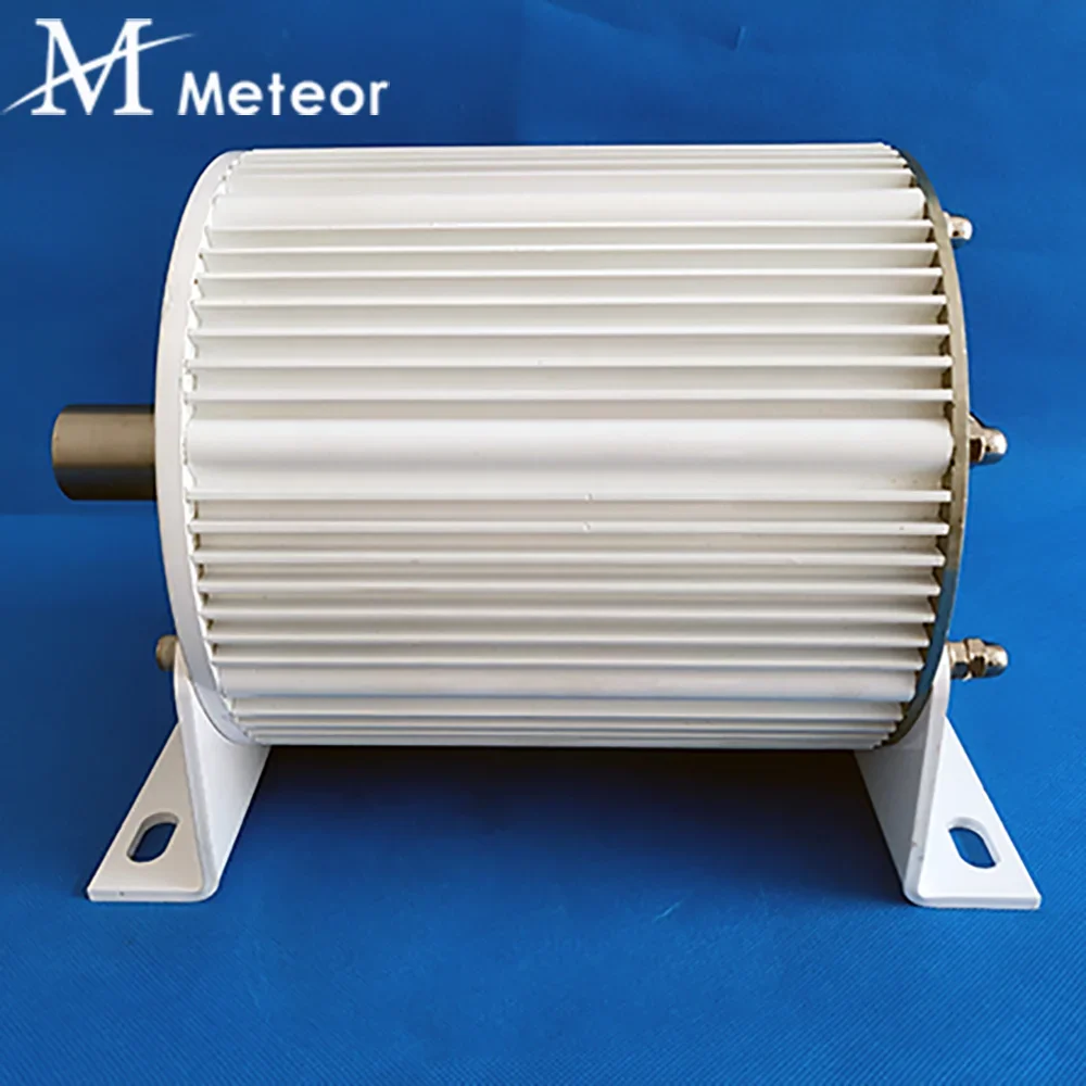 Factory 5KW 10KW Electric Generator 48V 96V 120V 220V Low RPM ...